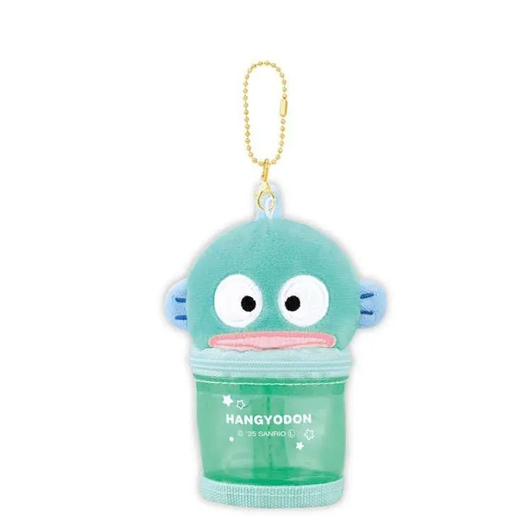 [HANGYODON] "Sanrio Cafe Cream Soda" Plush Pouch
