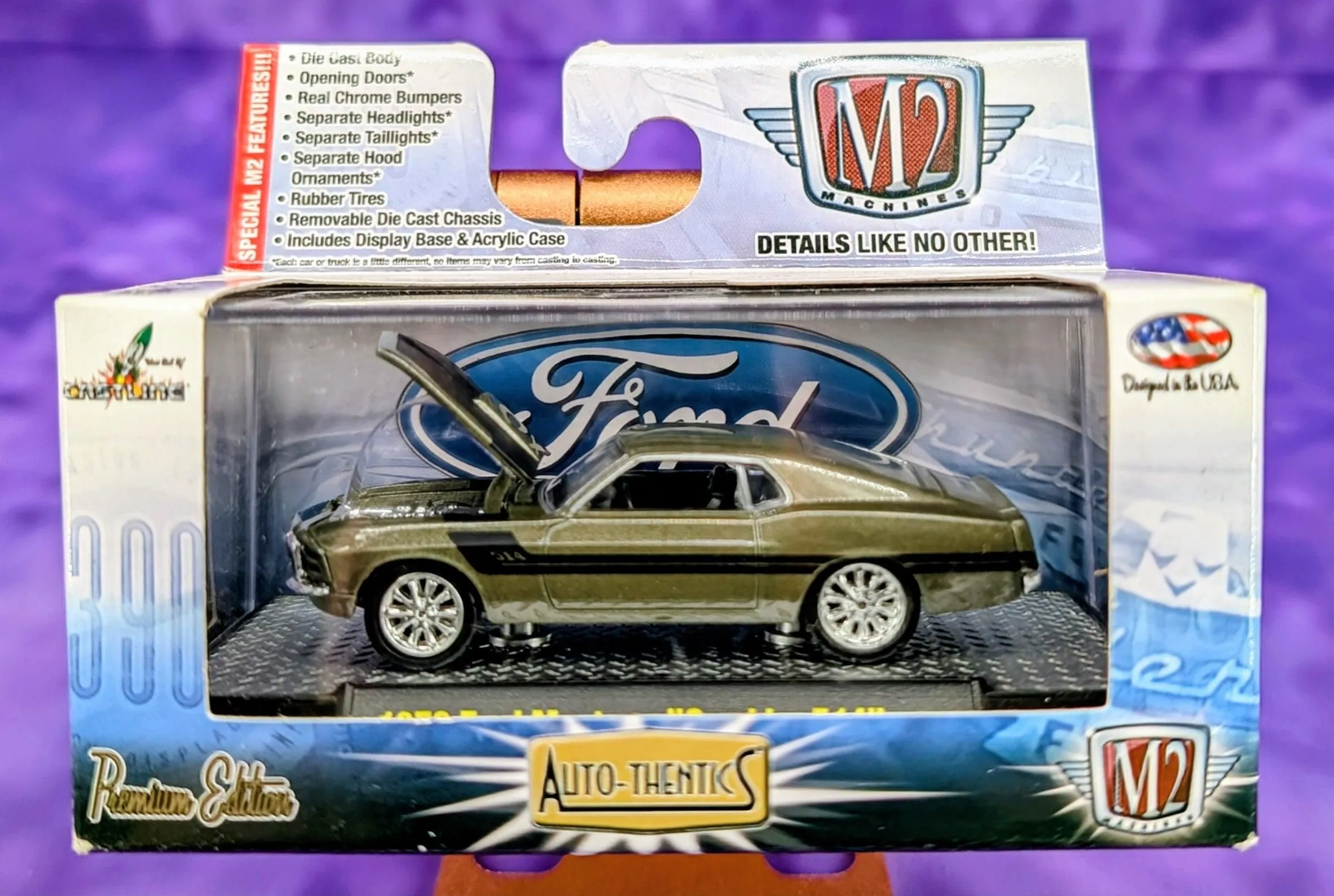 M2 Machines 1970 Ford Mustang "Gambler 514" - Target Exclusive - 12-06