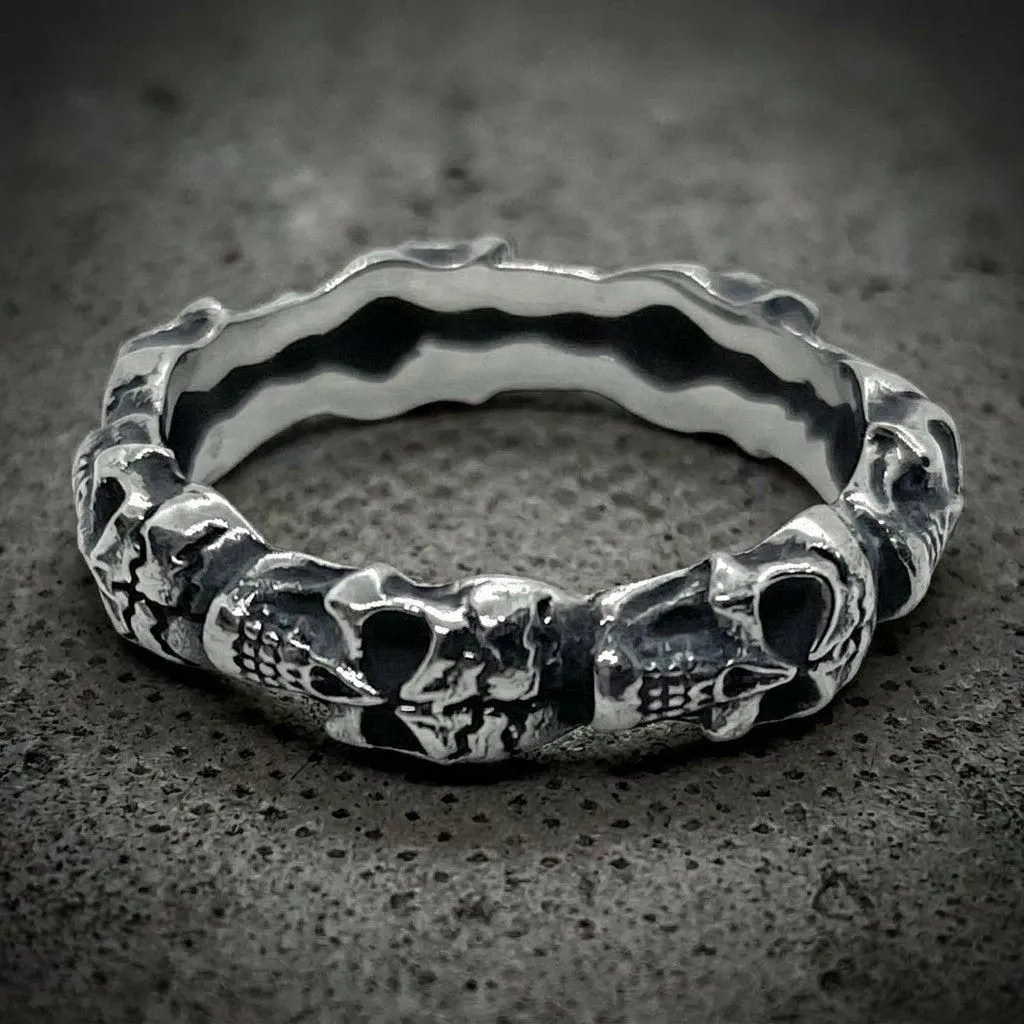 You Got Me Skull Ring (#682)