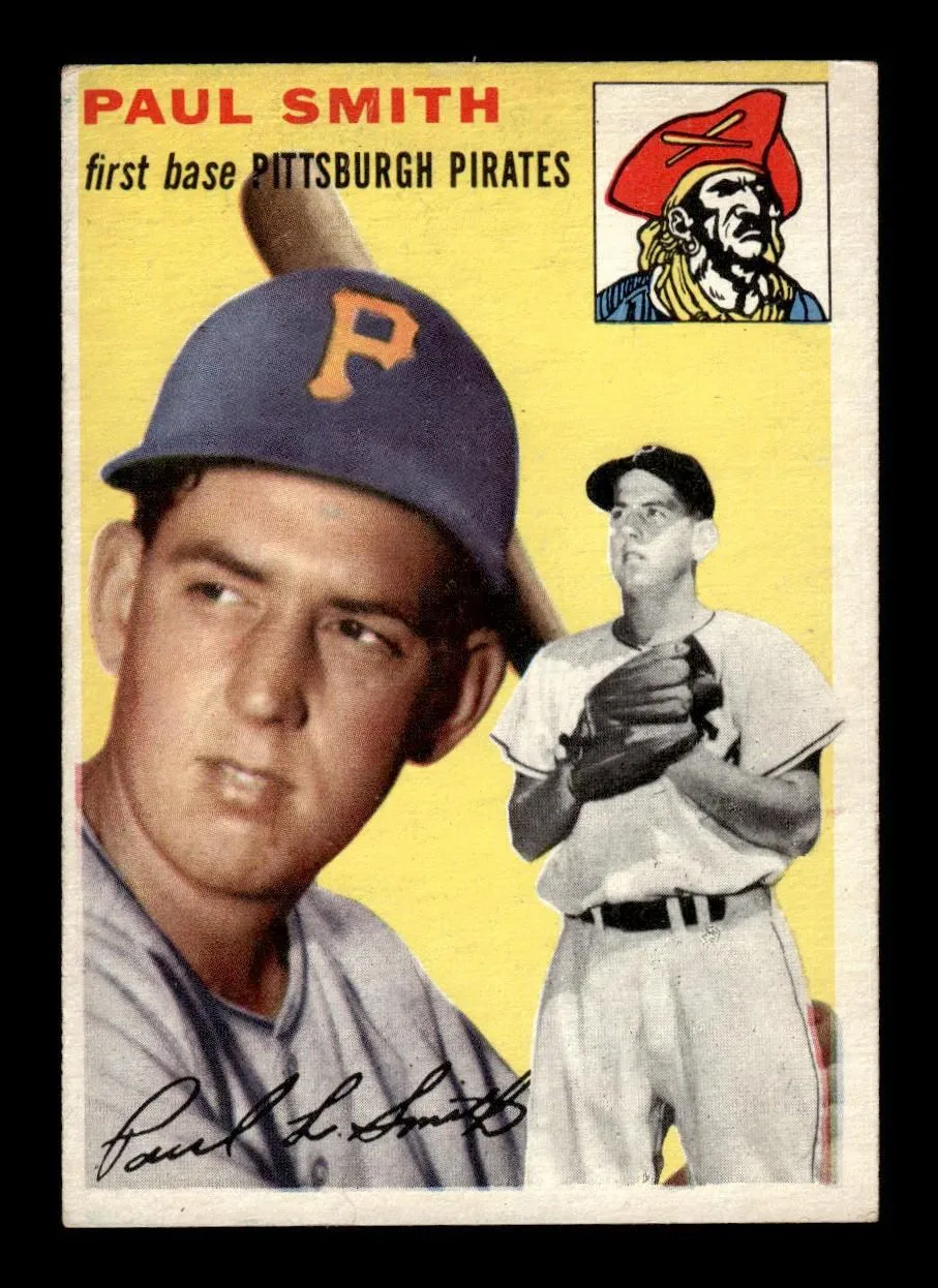 1954 Topps #11 Paul Smith Pittsburgh Pirates VG 54T10007867