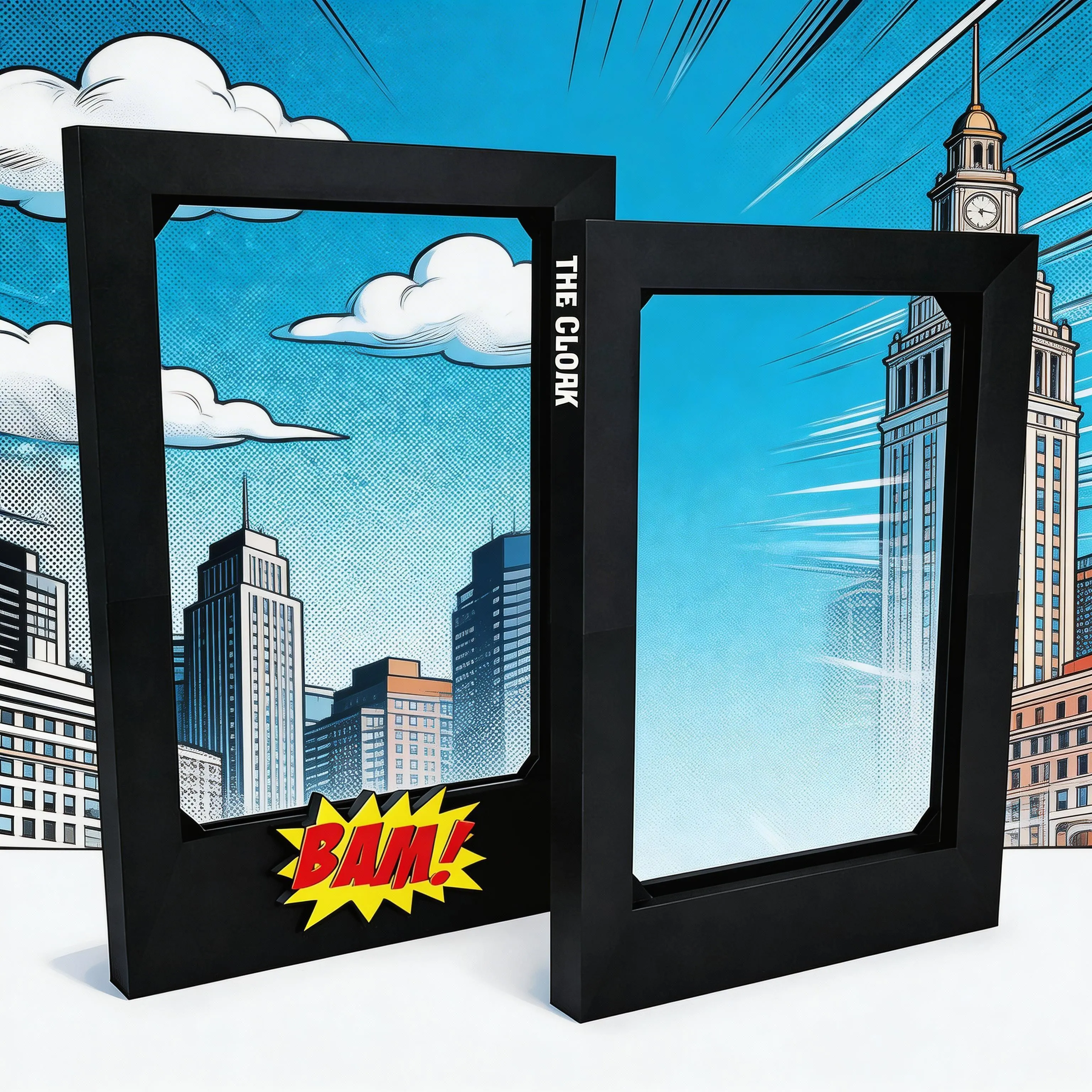 The 4K Legends™ CLOAK Raw Comic Book Display