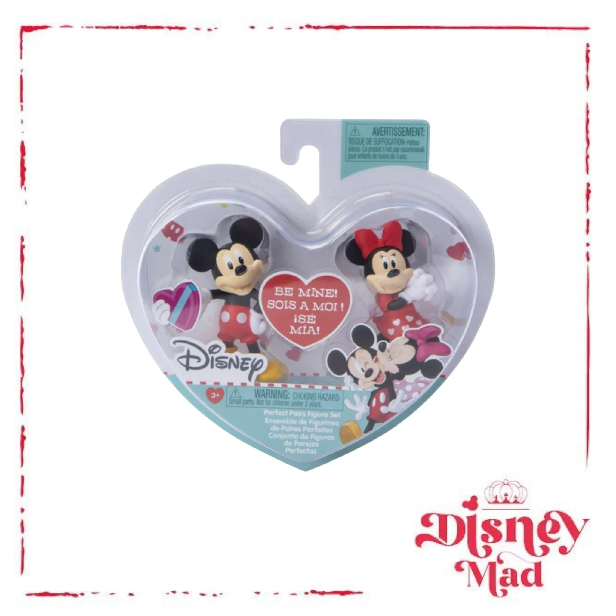 Disney Mickey & Minnie Perfect Pairs Figure Set