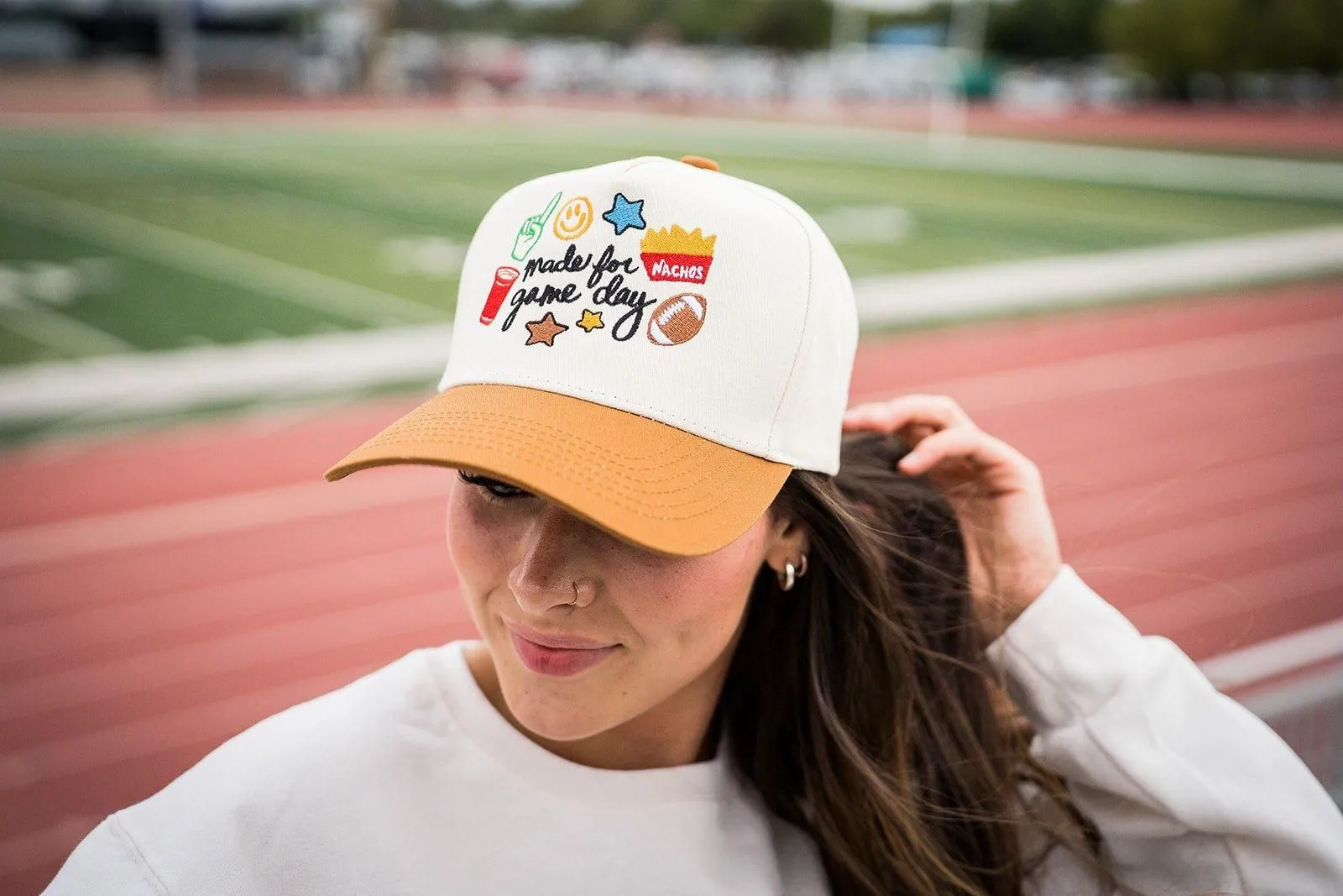 Game Day Collage Hat