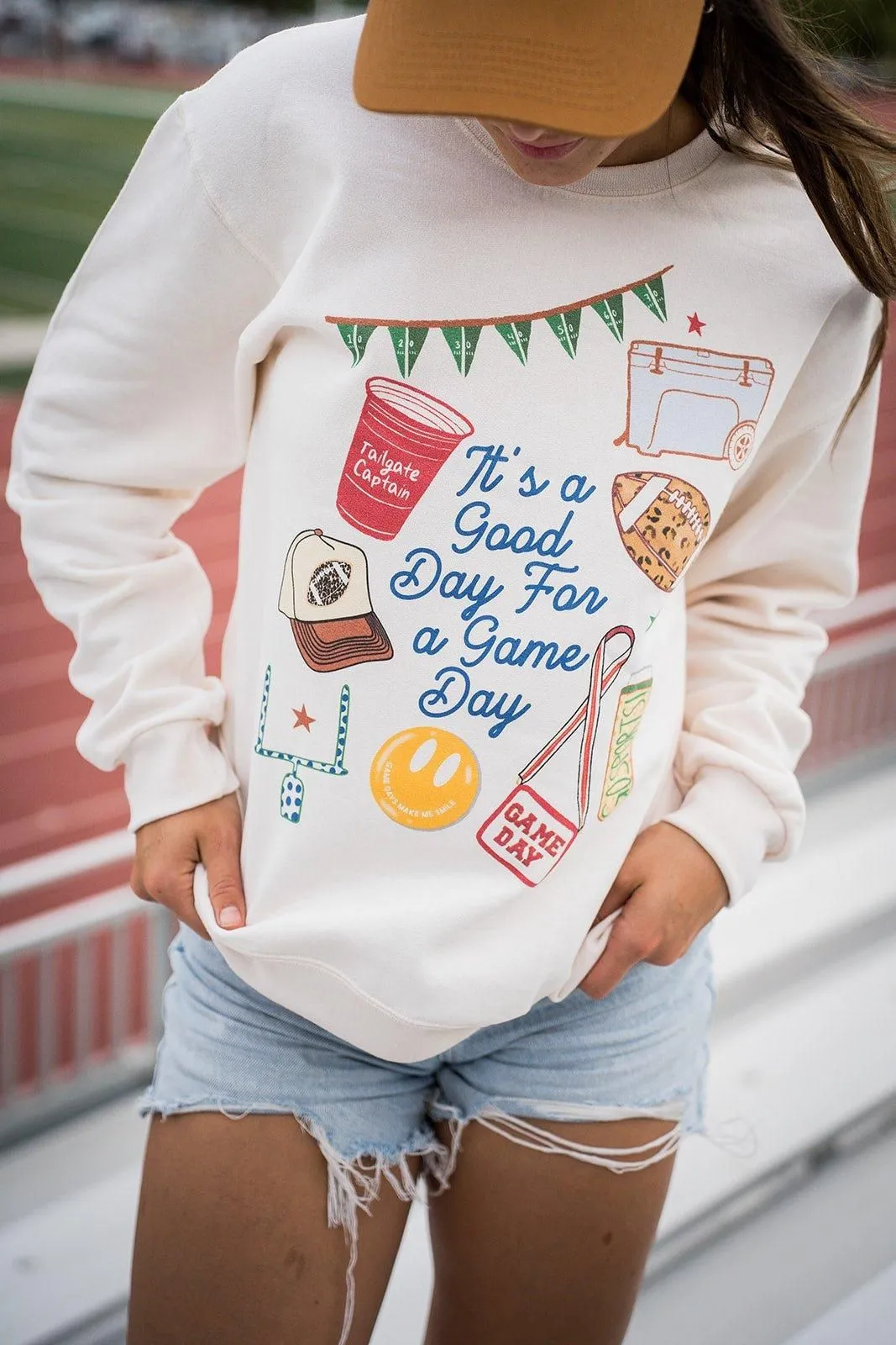 It's a Good Day for a Game Day Sweatshirt