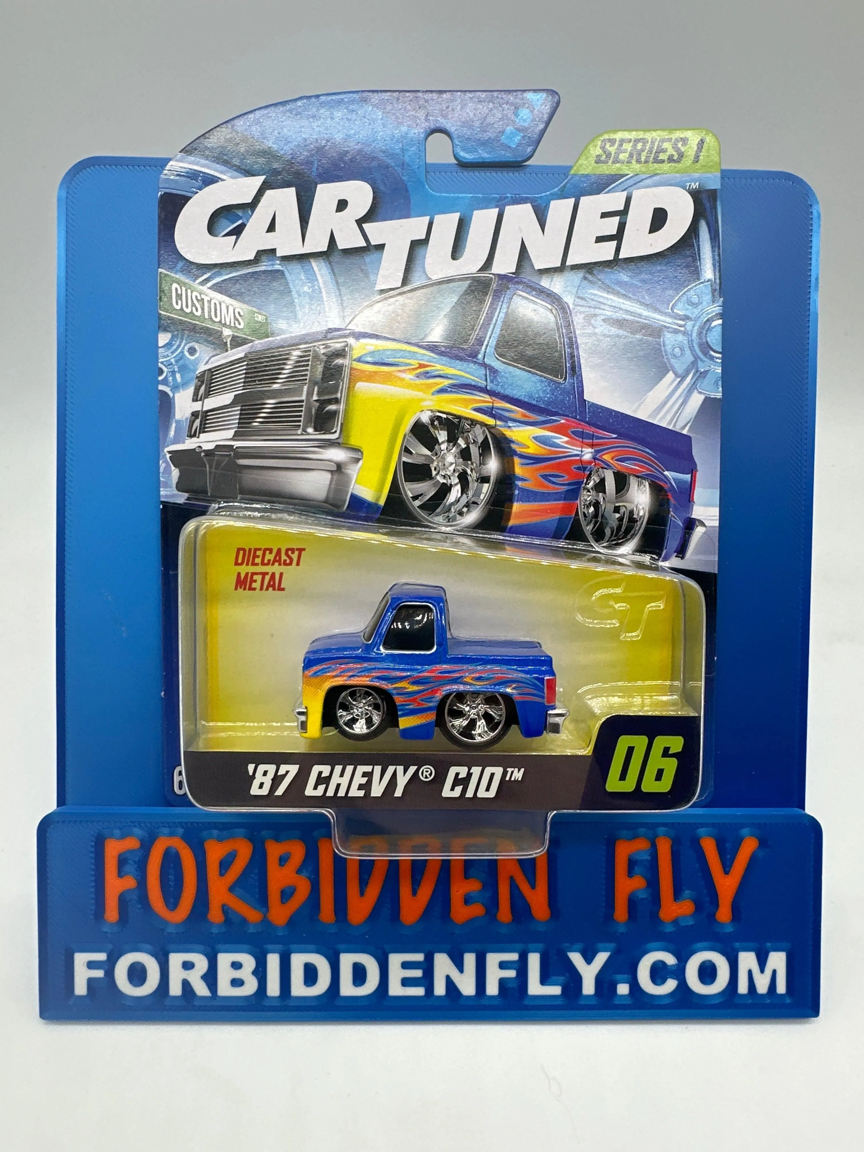 CarTuned - Series 1 Regular Retail Release #06 - Blue Flame ‘87 Chevy C10