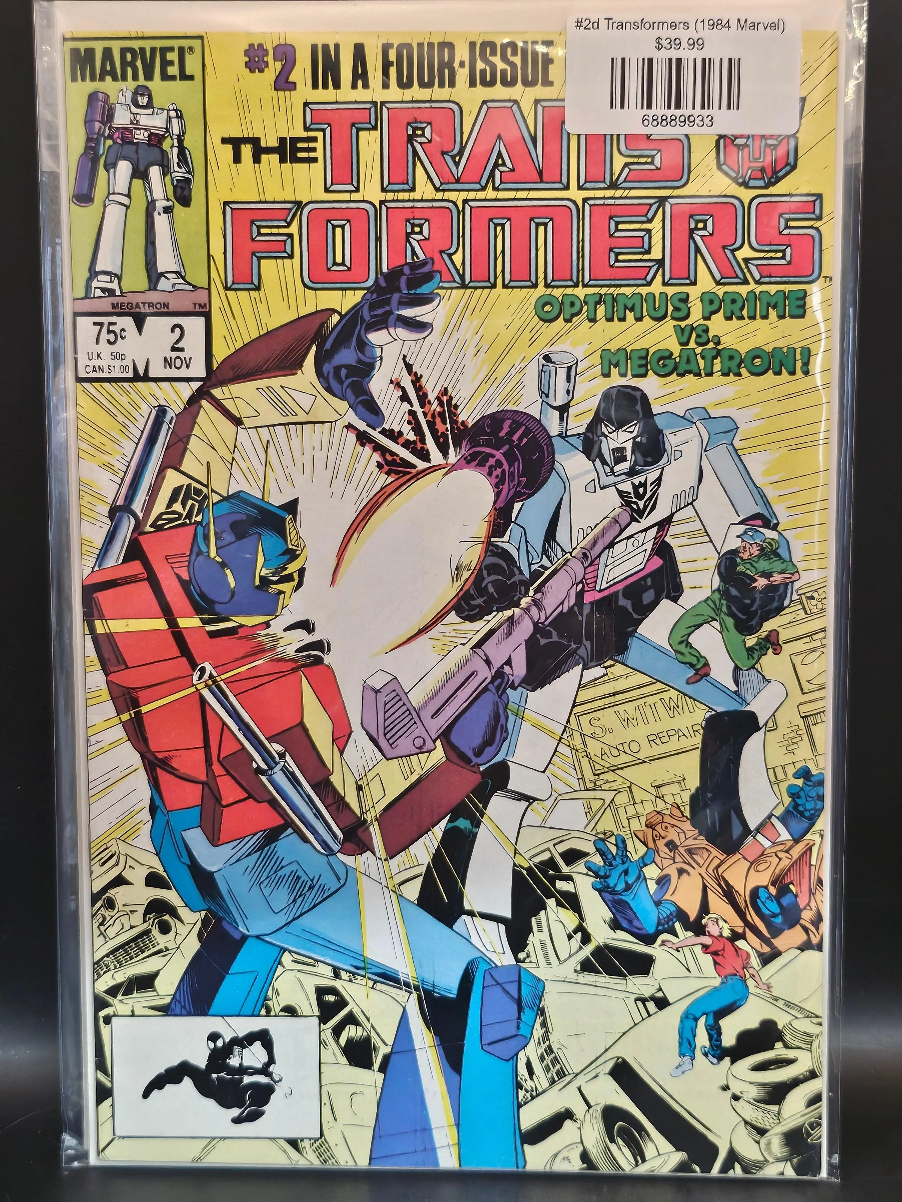 #2d Transformers (1984 Marvel)