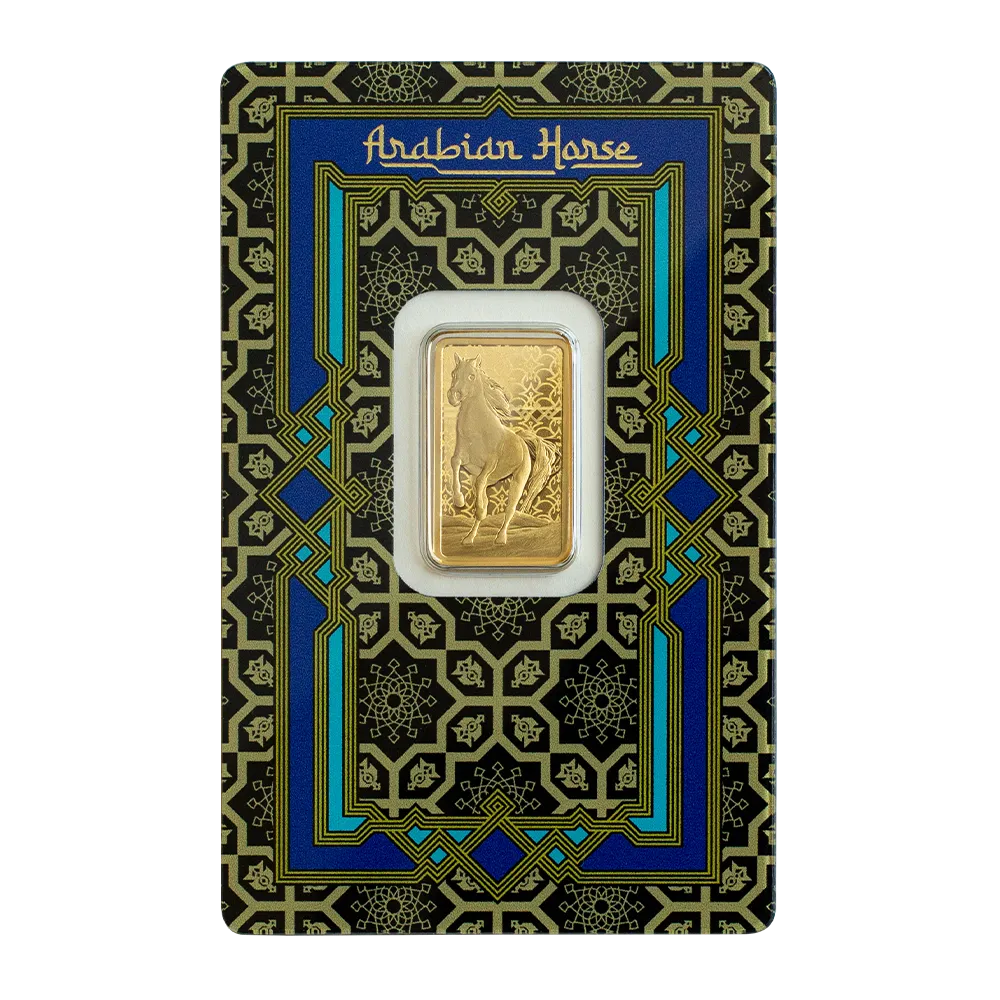 PAMP - 5g Gold Bar - Arabian Horse