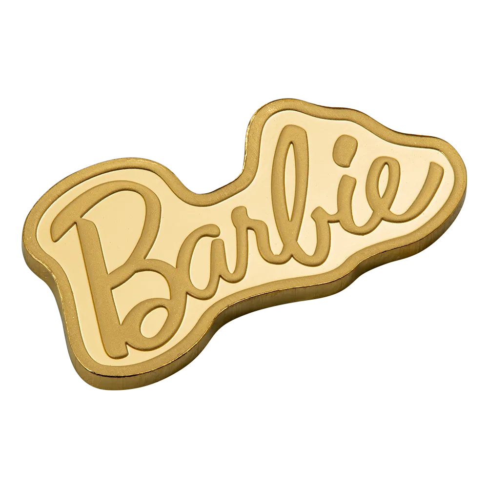 PAMP - 5g Gold Coin - Barbie Logo