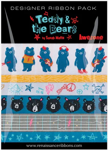 Ribbon | Teddy and the Bears Awesome Designer Pack | Sarah Watts  | Ruby Star Society (Copy)