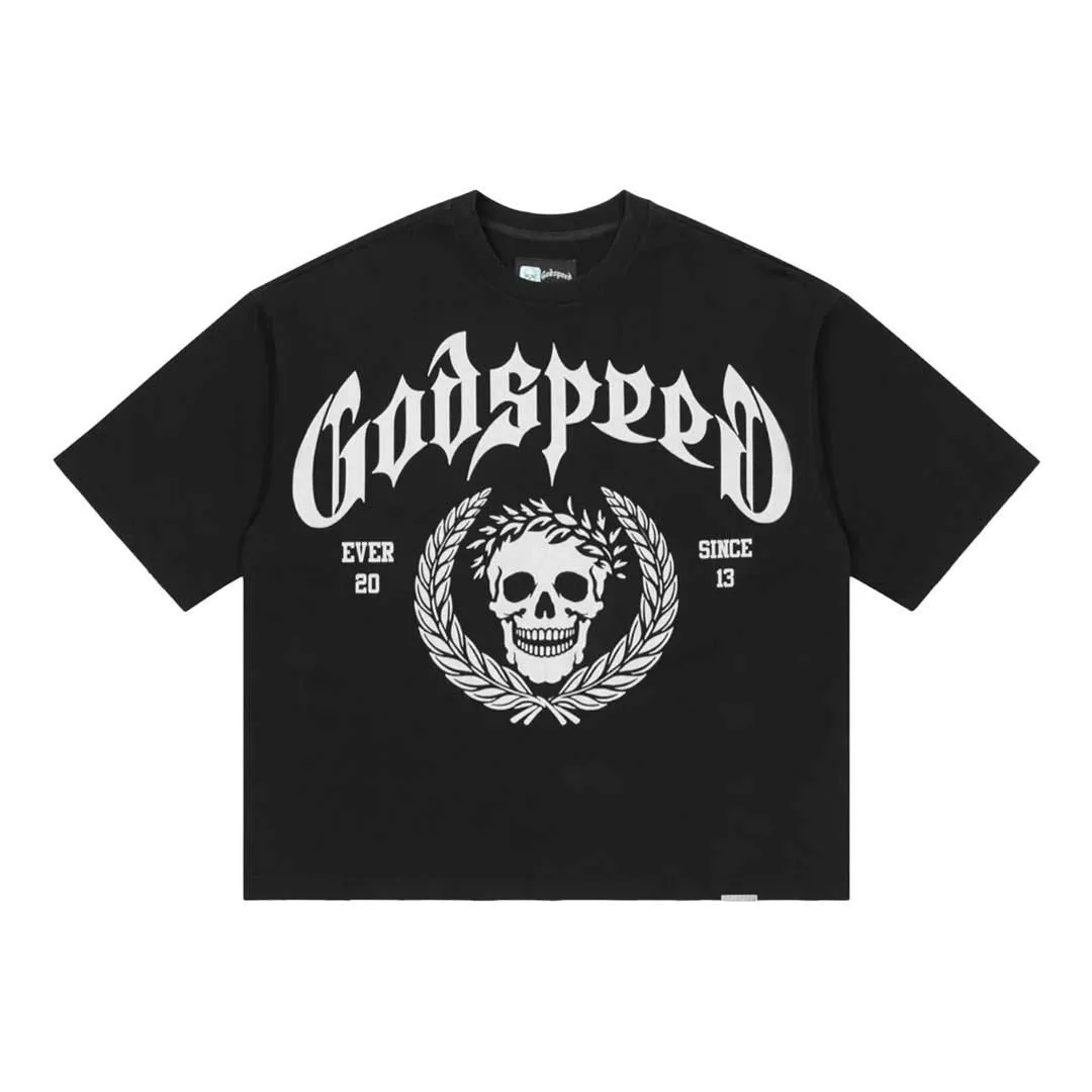 Godspeed Victor Crest Black Basic Tee