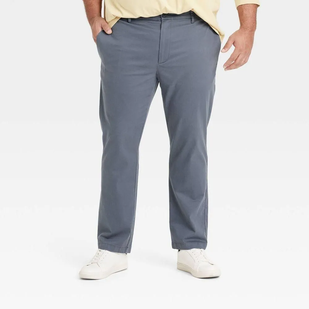 New without Tags - Size: 28x30 - Men's Comfort Wear Slim Fit Chino Pants - Goodfellow & Co Gray