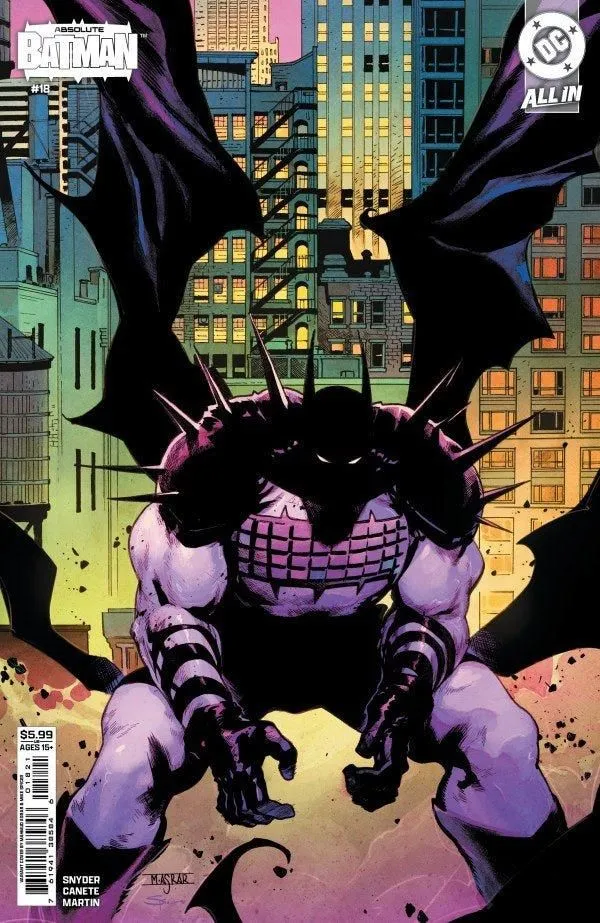 ABSOLUTE BATMAN #18 CVR B MAHMUD ASRAR CARD STOCK VAR