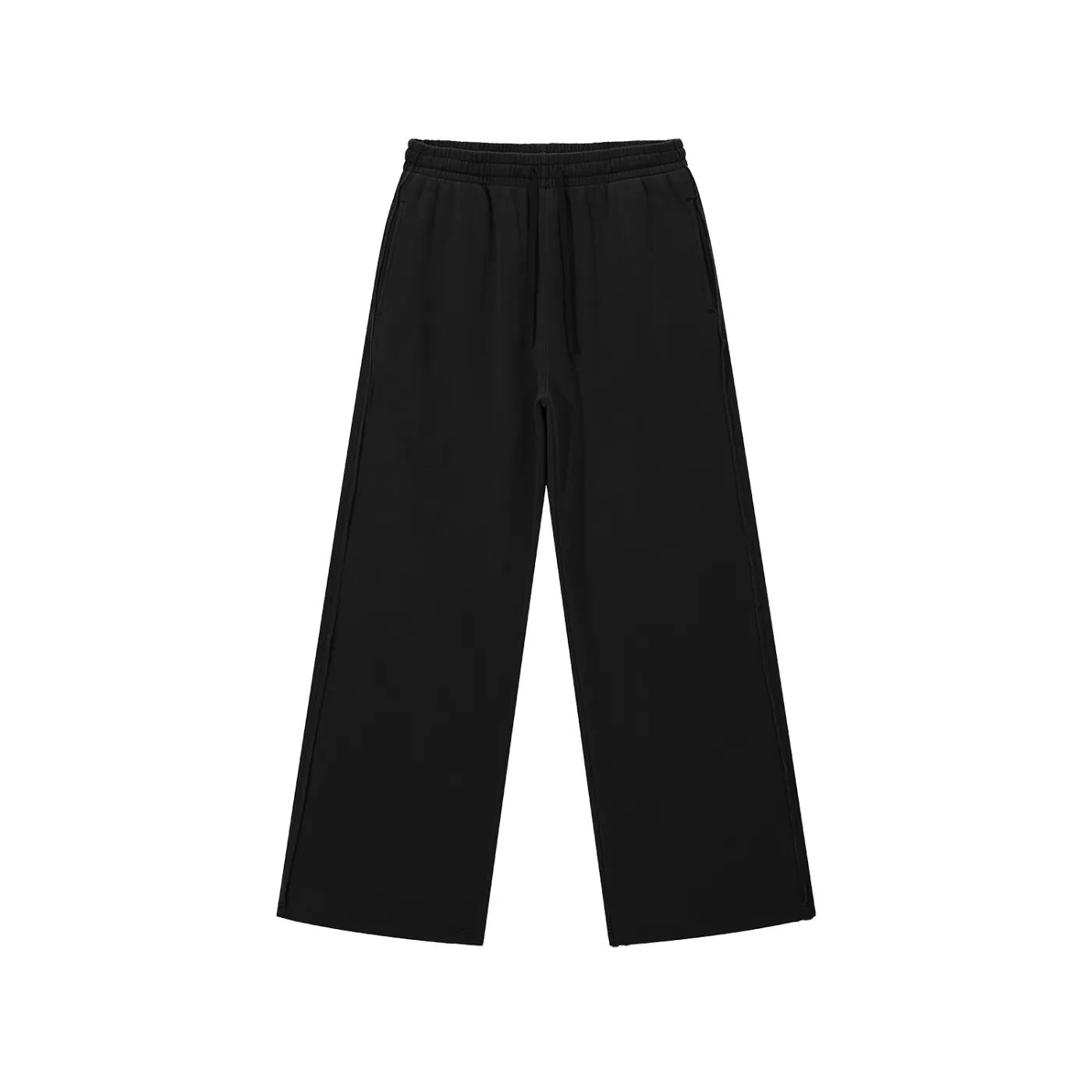 "Brooklyn Republic" Snow Washed Raw Edge Sweatpants