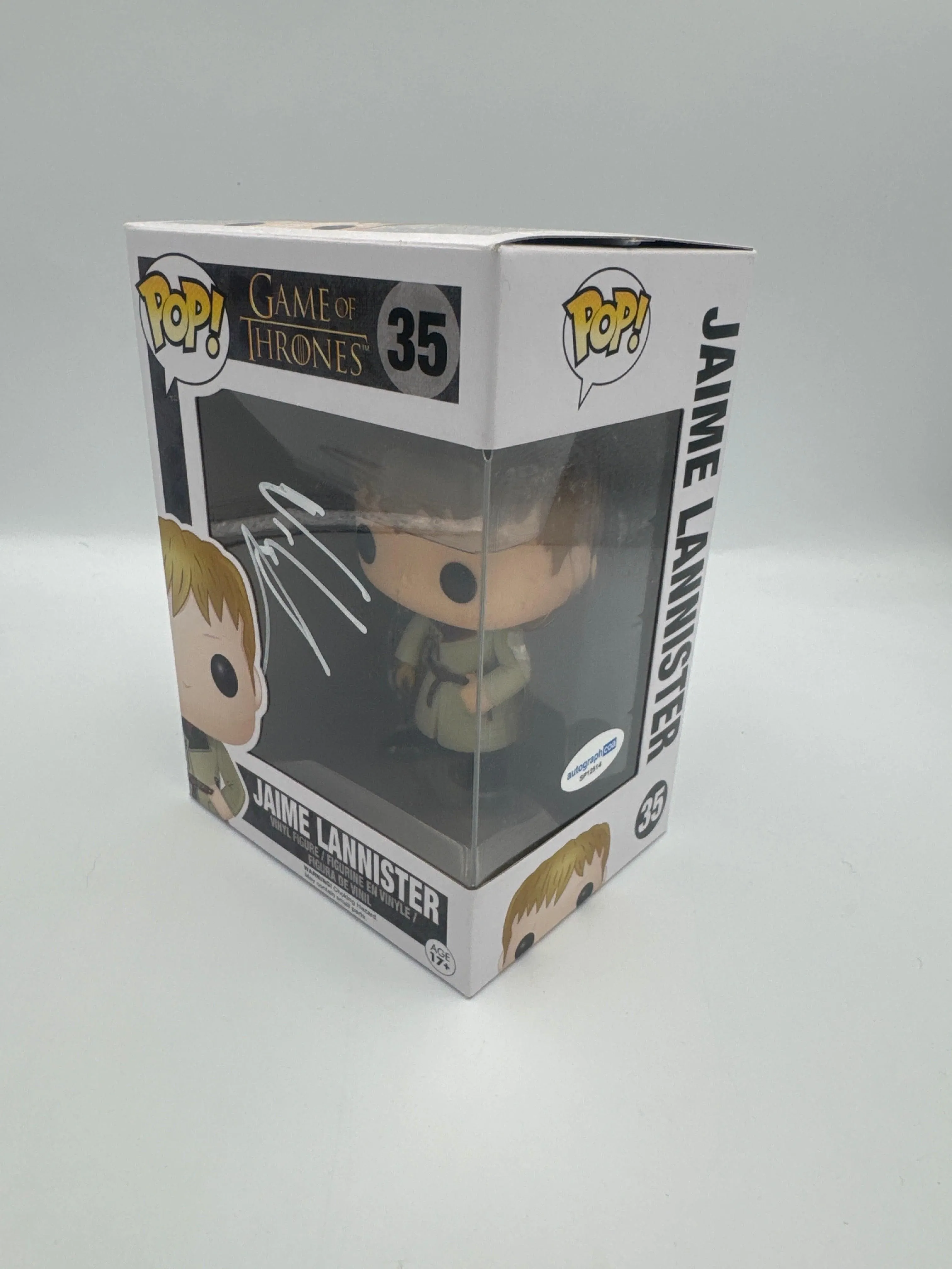 Jaime Lannister - #35 - Funko Pop! - Game Of Thrones - Signed By Nikolay Coster Waldou