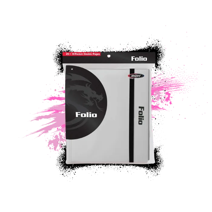 Folio: 9 Pocket Album - White