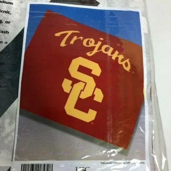 Product image for Vintage Biederlack USC Trojans Blanket