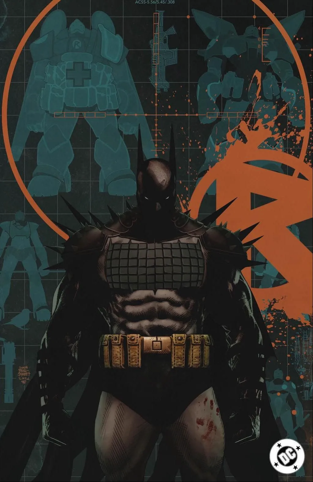ABSOLUTE BATMAN #20 TIM BRADSTREET FOIL COVER
