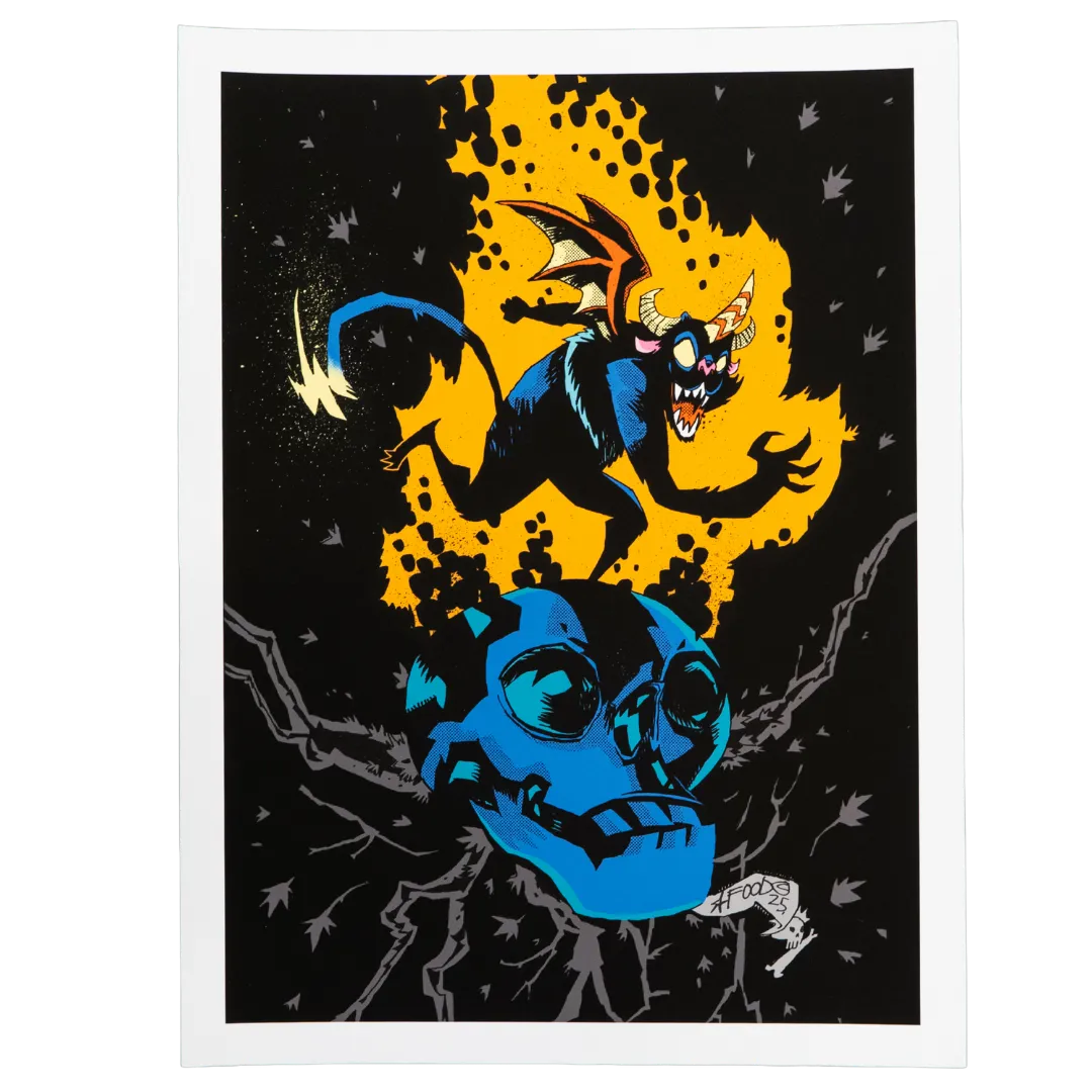 Comic Book #4 Cover by Jim Mahfood Art Print (11x17, Unsigned) 🚨