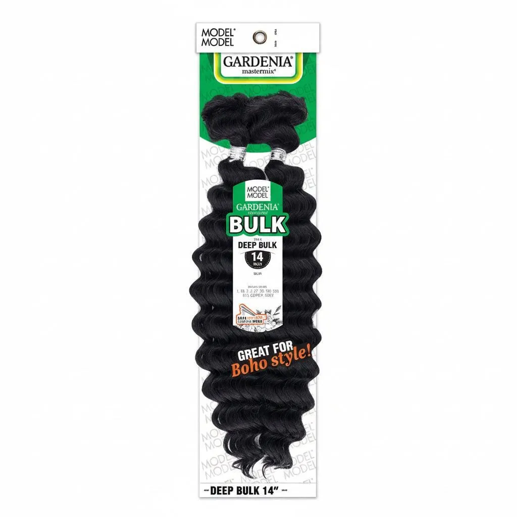 Model Model Gardenia Mastermix Deep Bulk Braiding Hair 18"
