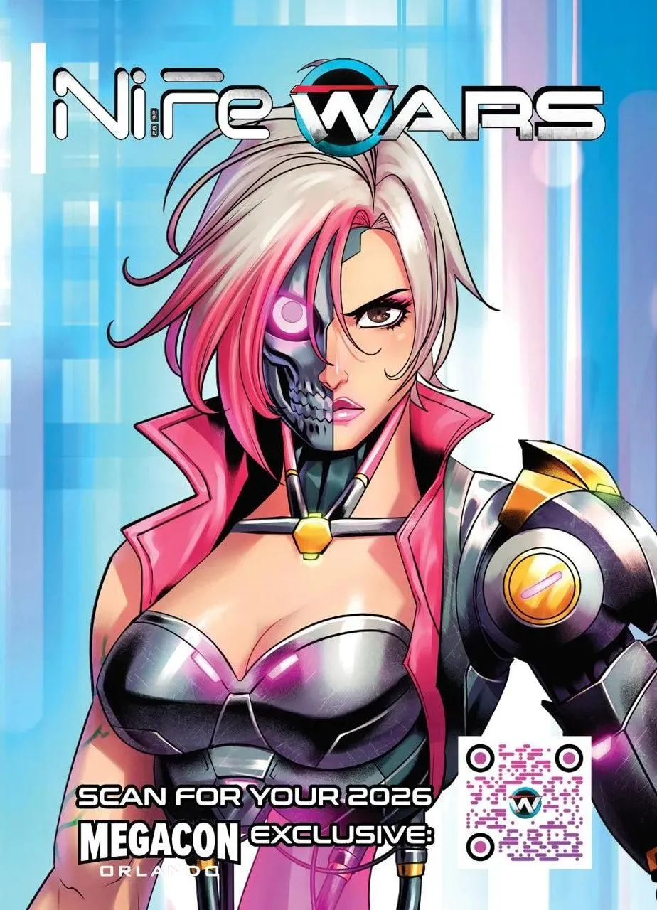 Exclusive "MEGACON 2026" Promotional Sticker - Melcrose