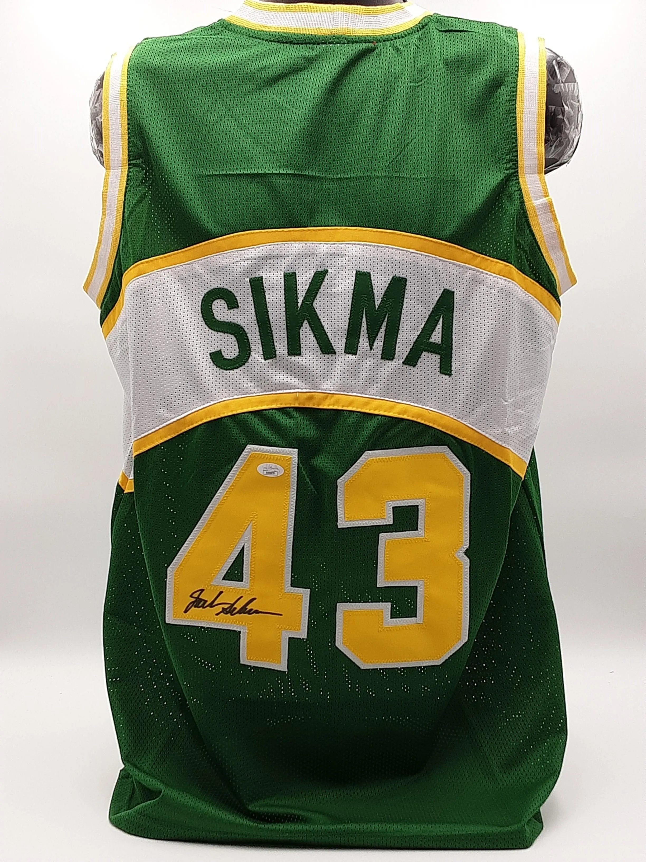 Jack Sikma Authentic Signed Pro Style Jersey Autographed JSA R2