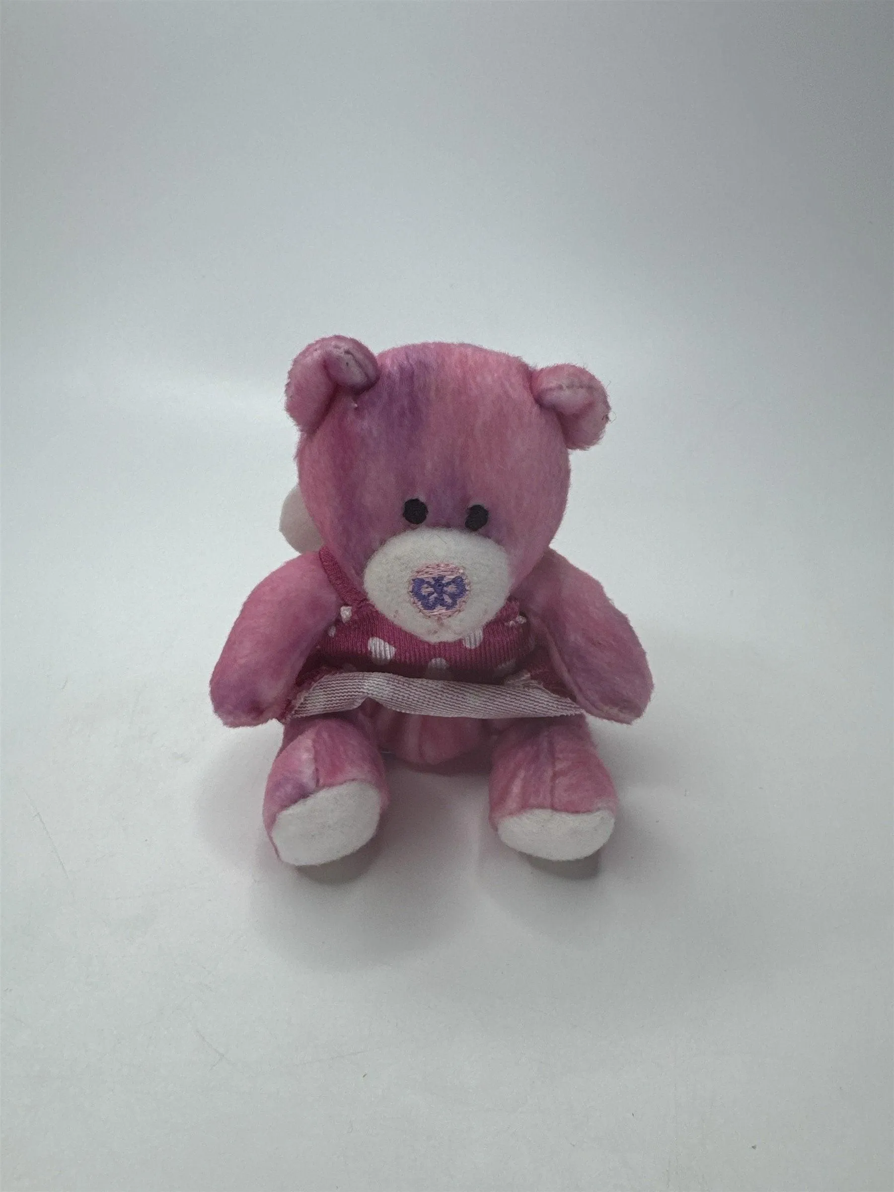 Build-A-Bear Workshop Spring Bear Pink Tie Dye Mini Plush Toy Butterfly Wings