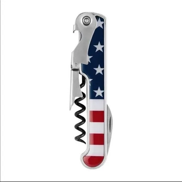 Product image for American Flag Corkscrew. NEW