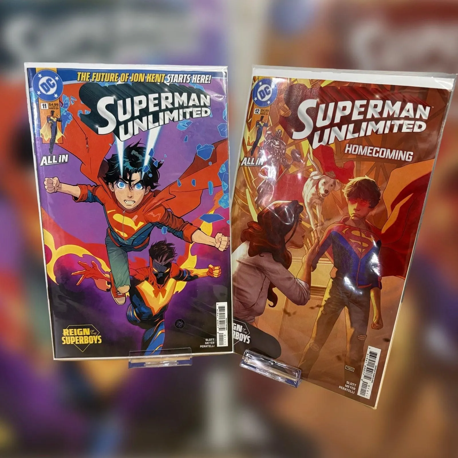 Superman Unlimted Two Pack (#11 & #12) Jon Kent Returns?! (Copy)