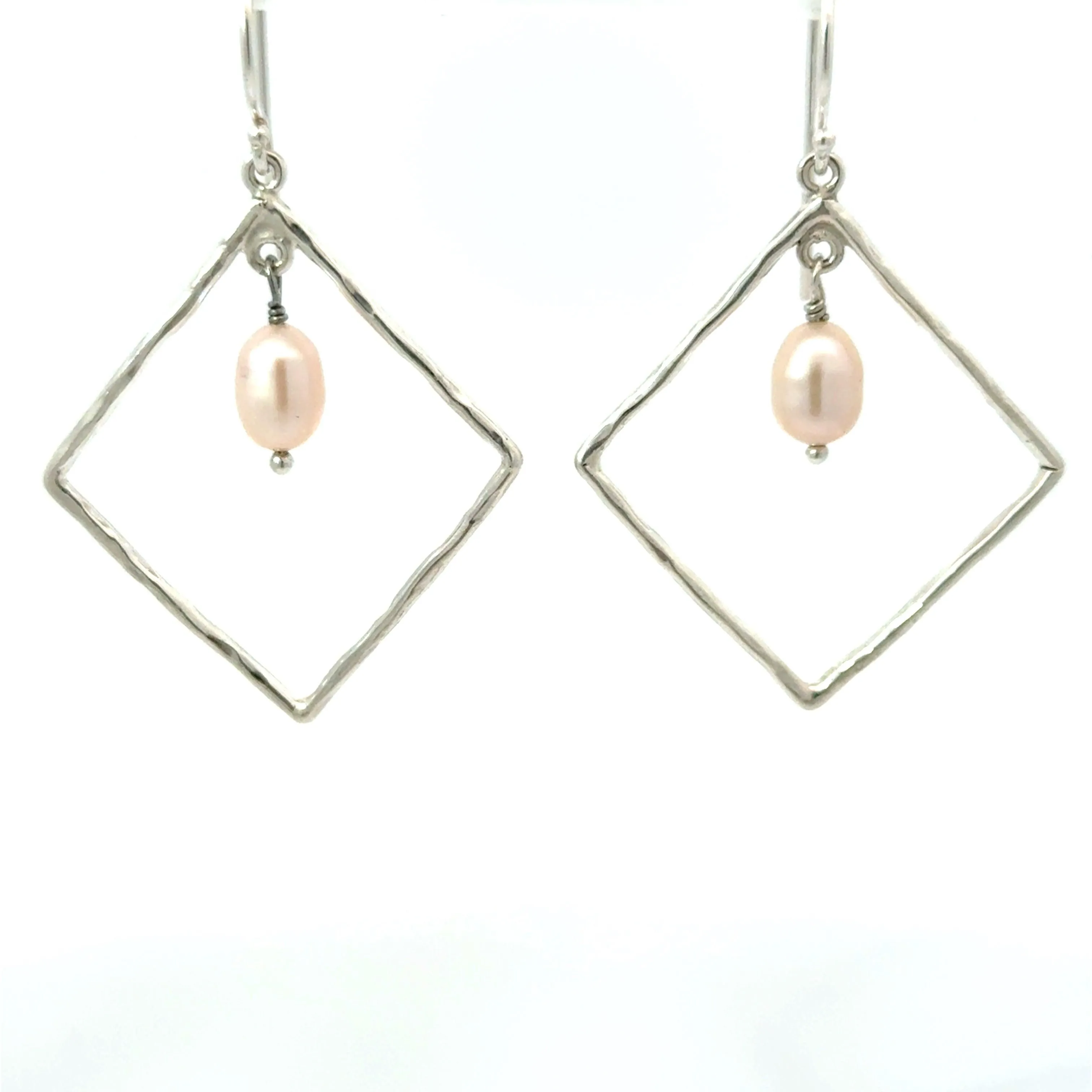 Geometry Pearl Earrings