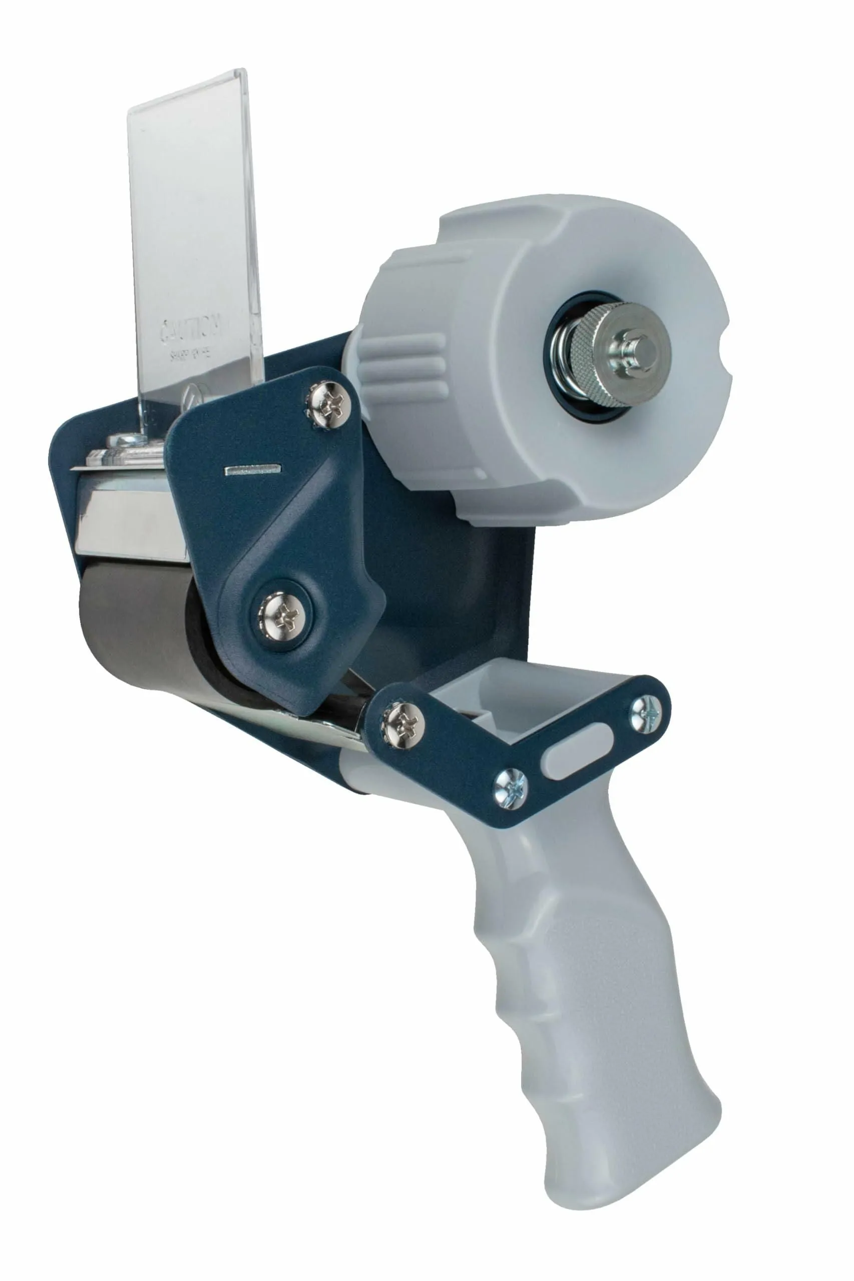 Heavy Duty Packing Tape Dispenser - for 2" or 3" Wide Tape - Steel Frame, Blade