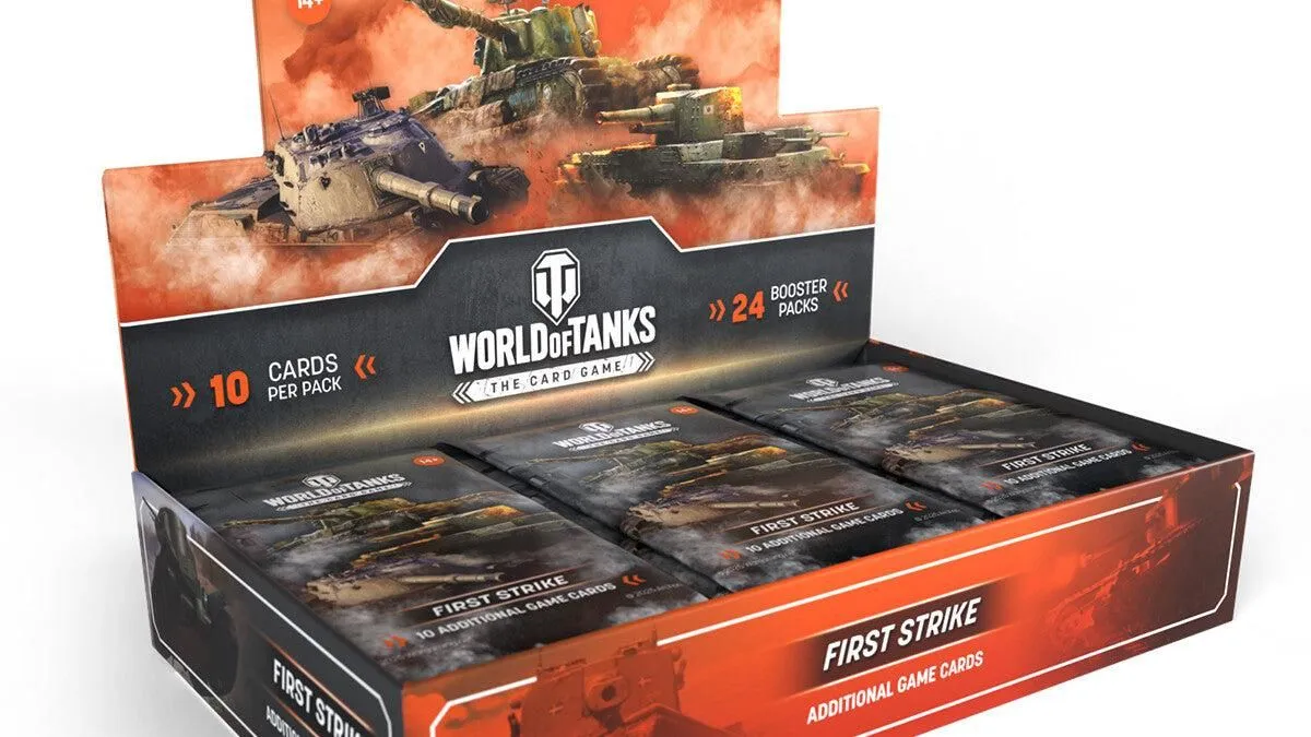 World Of Tanks Cards Game Booster Box