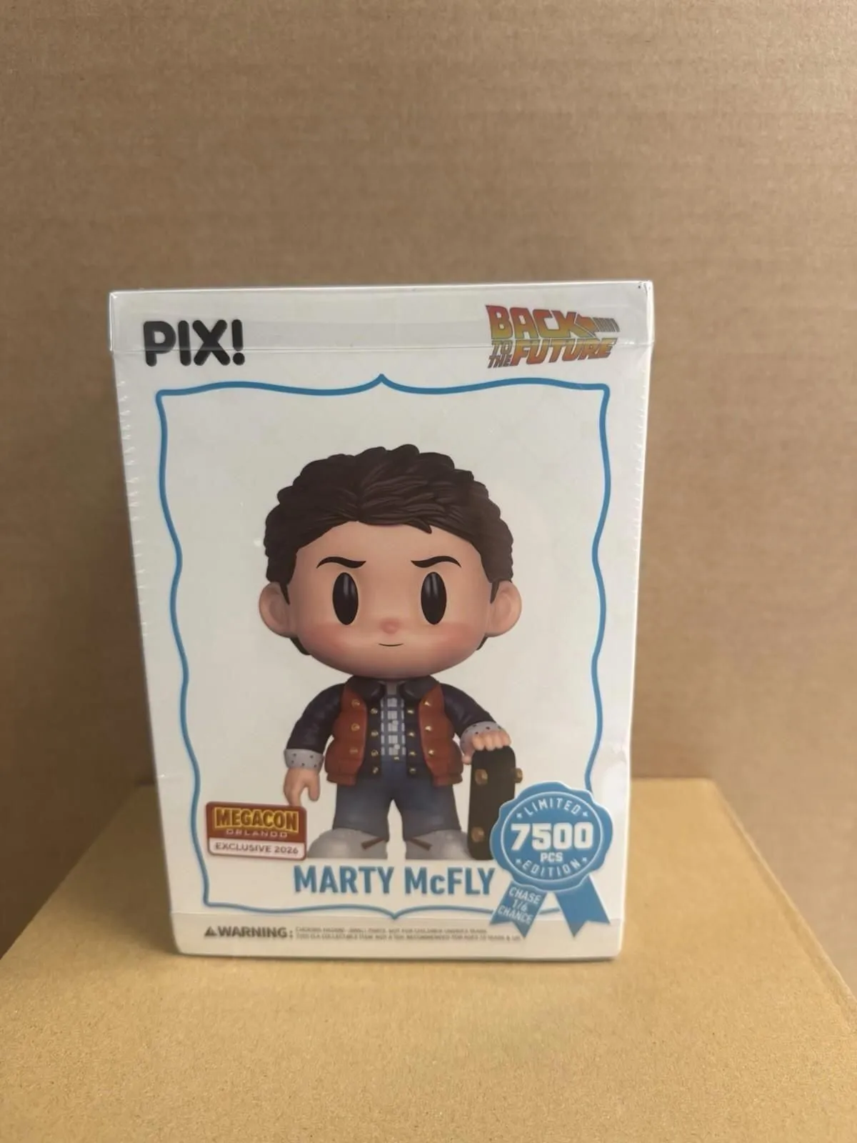 Megacon 2026 Exclusive Thrilljoy PIX! Marty McFly New/Sealed Chance of Chase