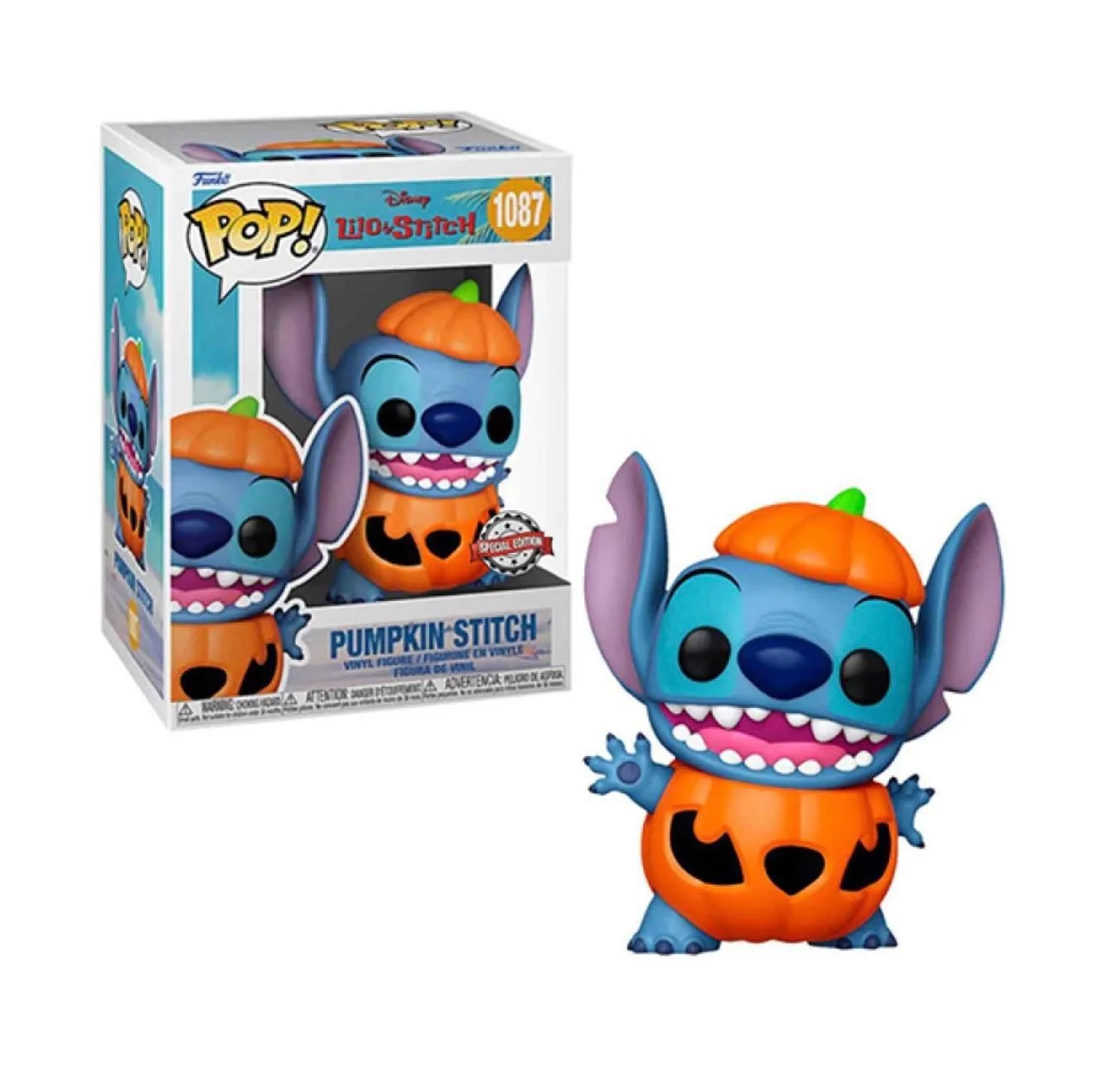 Funko Pop! Disney Pumpkin Stitch #1087 Special Edition