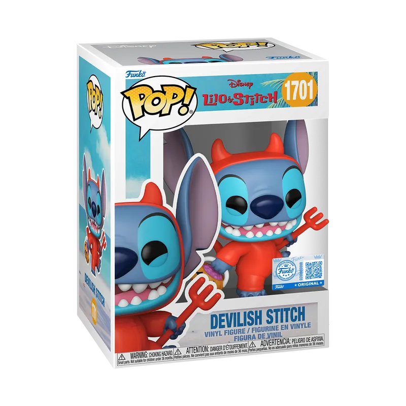 Funko Pop! Disney Stitch Devilish Stitch #1701 Exclusive