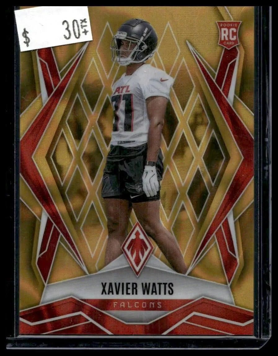 2025 Panini Phoenix #238 Xavier Watts Gold Lava Prizm #/10