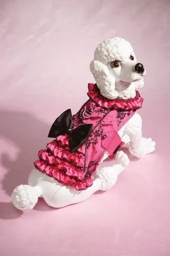 Satin Ruffle Harness