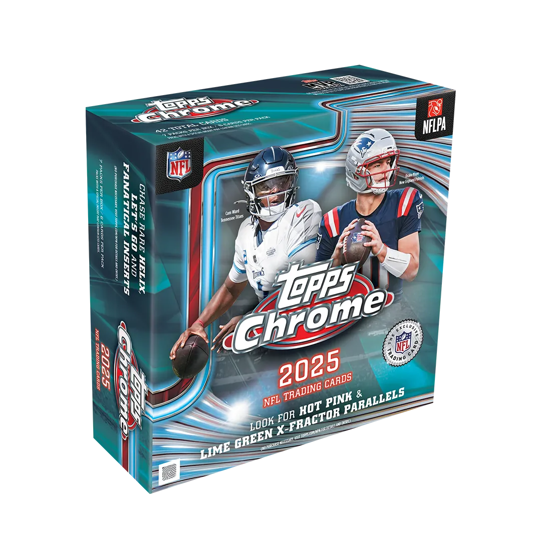 Topps Chrome Football 2025 - Mega Box
