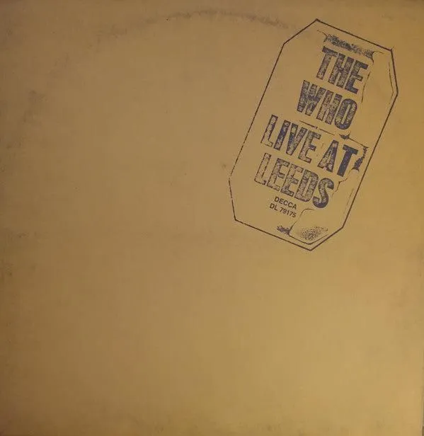 Who, The - Live At Leeds