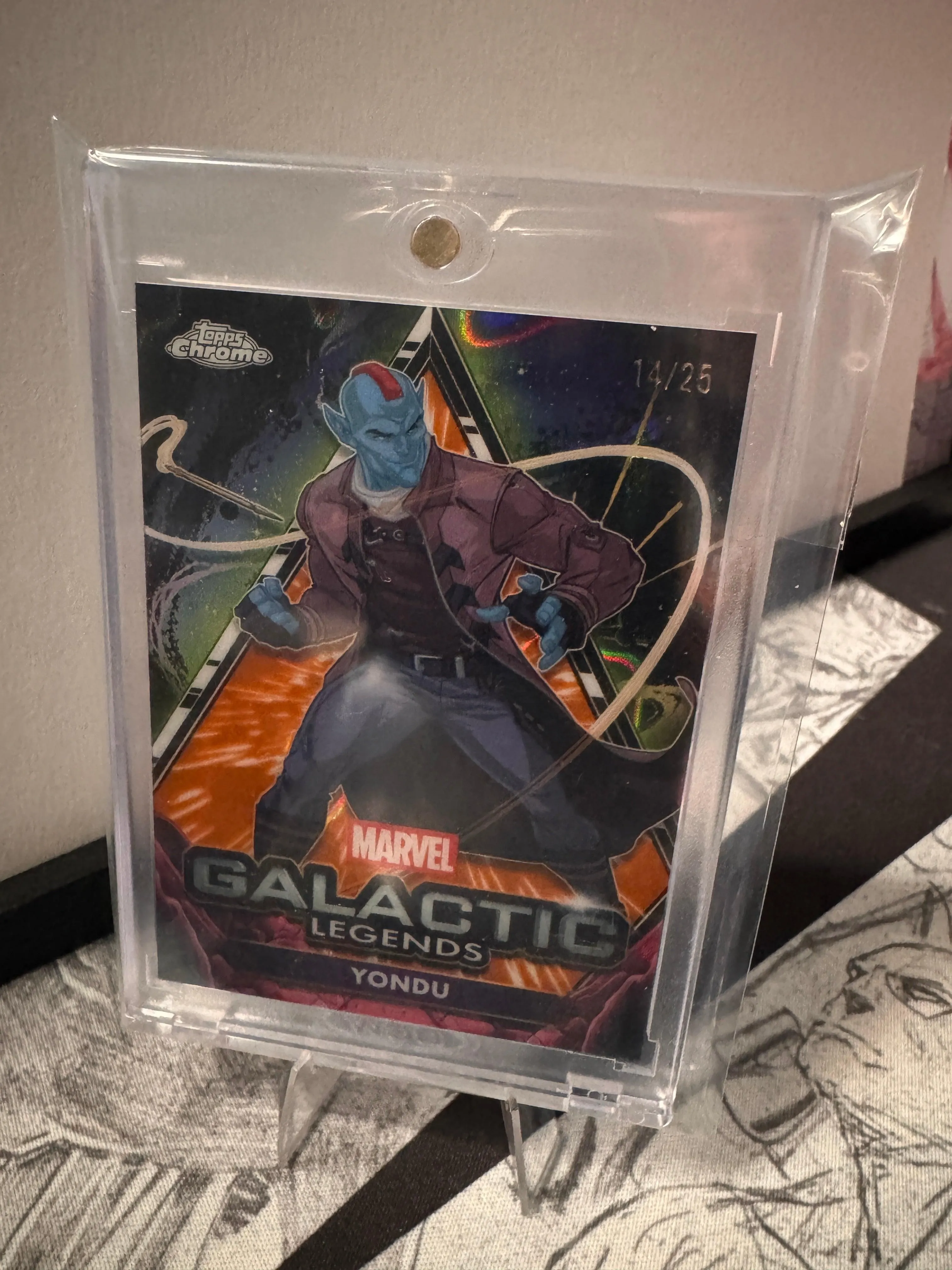 Yondu Galactic Legends 14/25 Topps Chrome