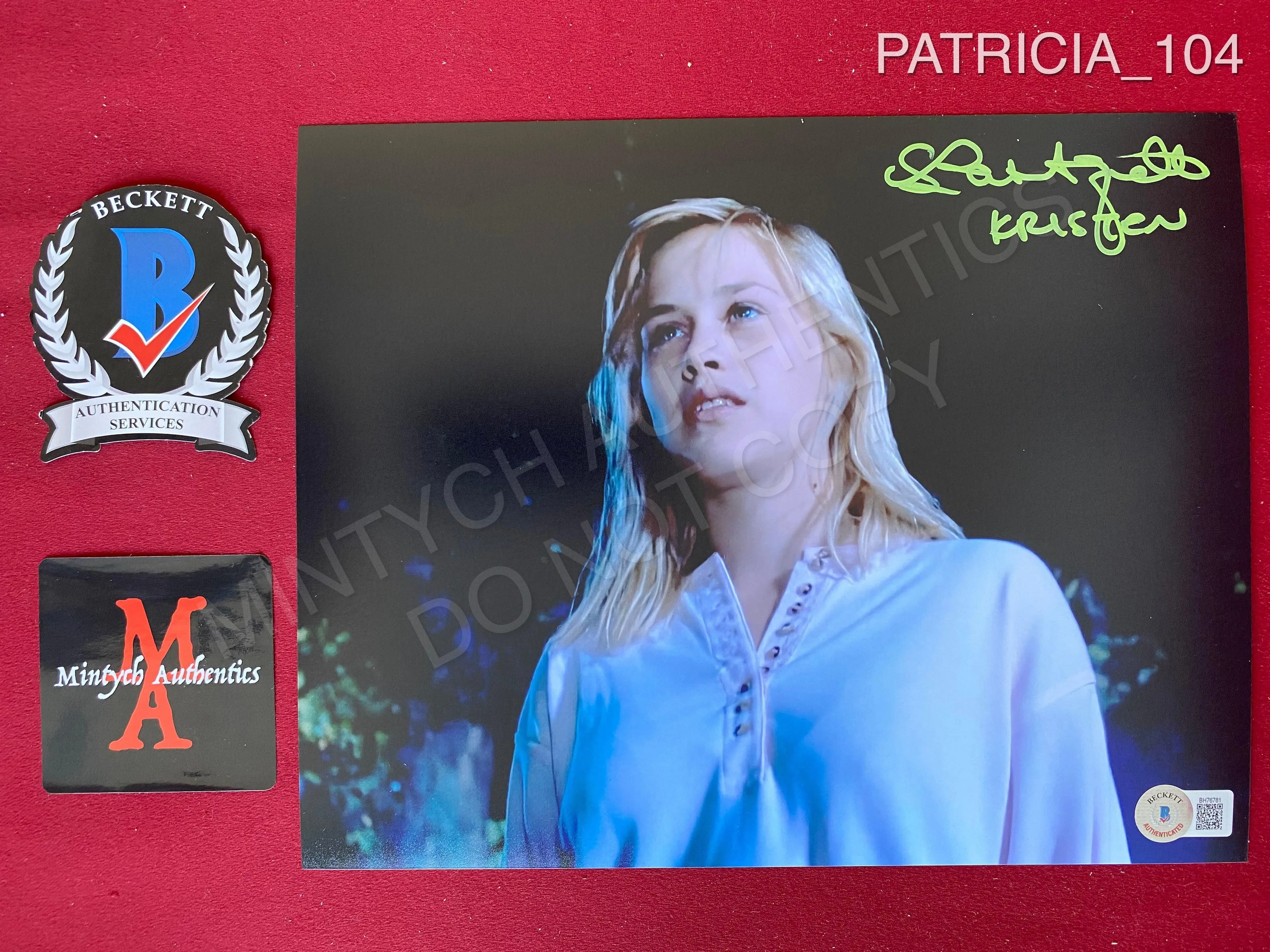 PATRICIA_104 - 8x10 NOES 3 Photo Autographed By Patricia Arquette