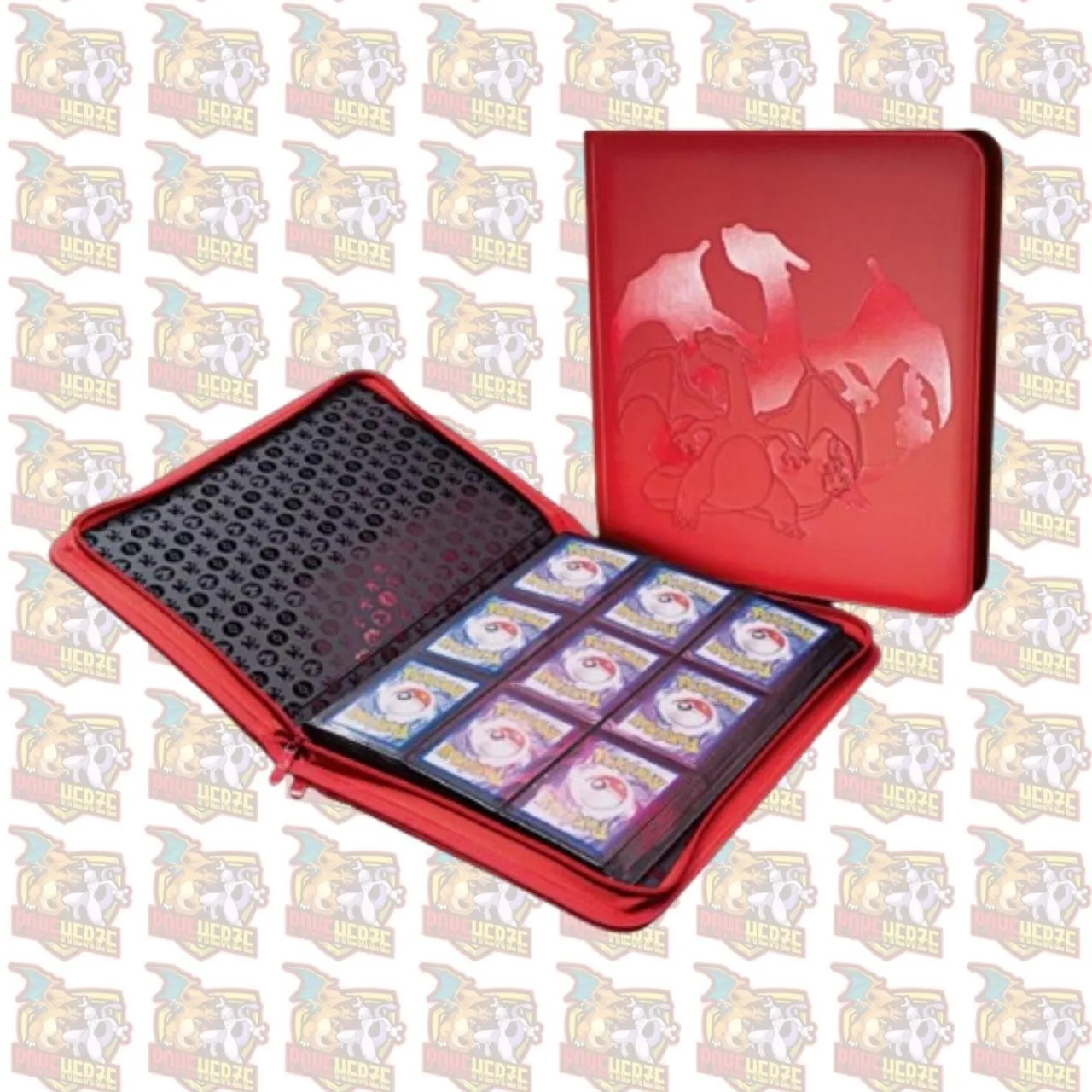 Ultra Pro Elite Series Charizard Glurak 9 Pocket Zipper Binder Pokemon Karten Ordner
