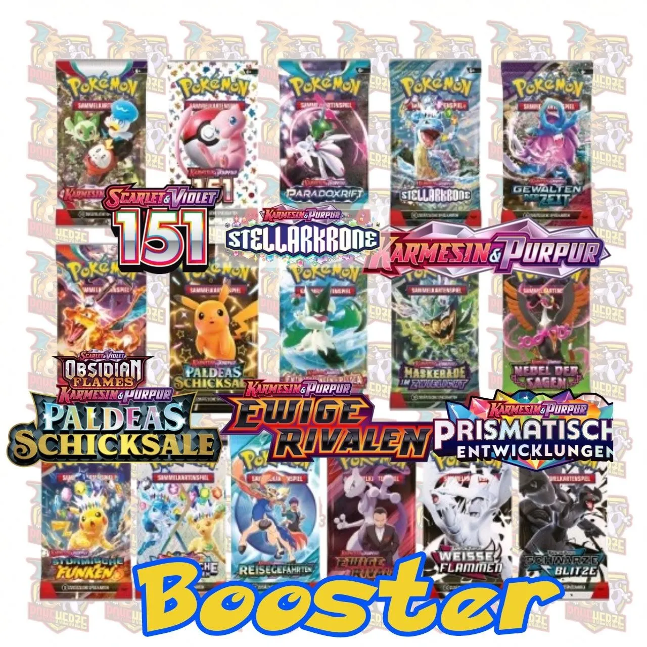 Pokémon Einzelbooster Karmesin & Purpur Ära (DE)