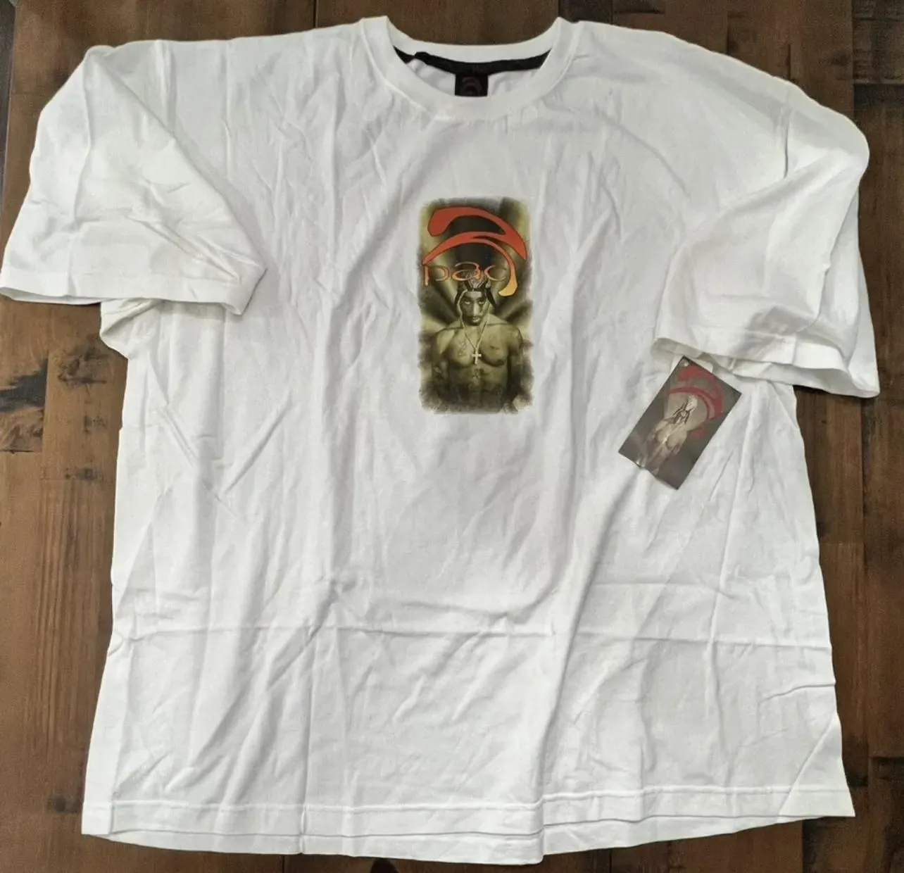 Product image for Vintage 2PAC Rap TEE T Shirt WINTERLAND Tag Deadstock TUPAC SHAKUR Size XXL
