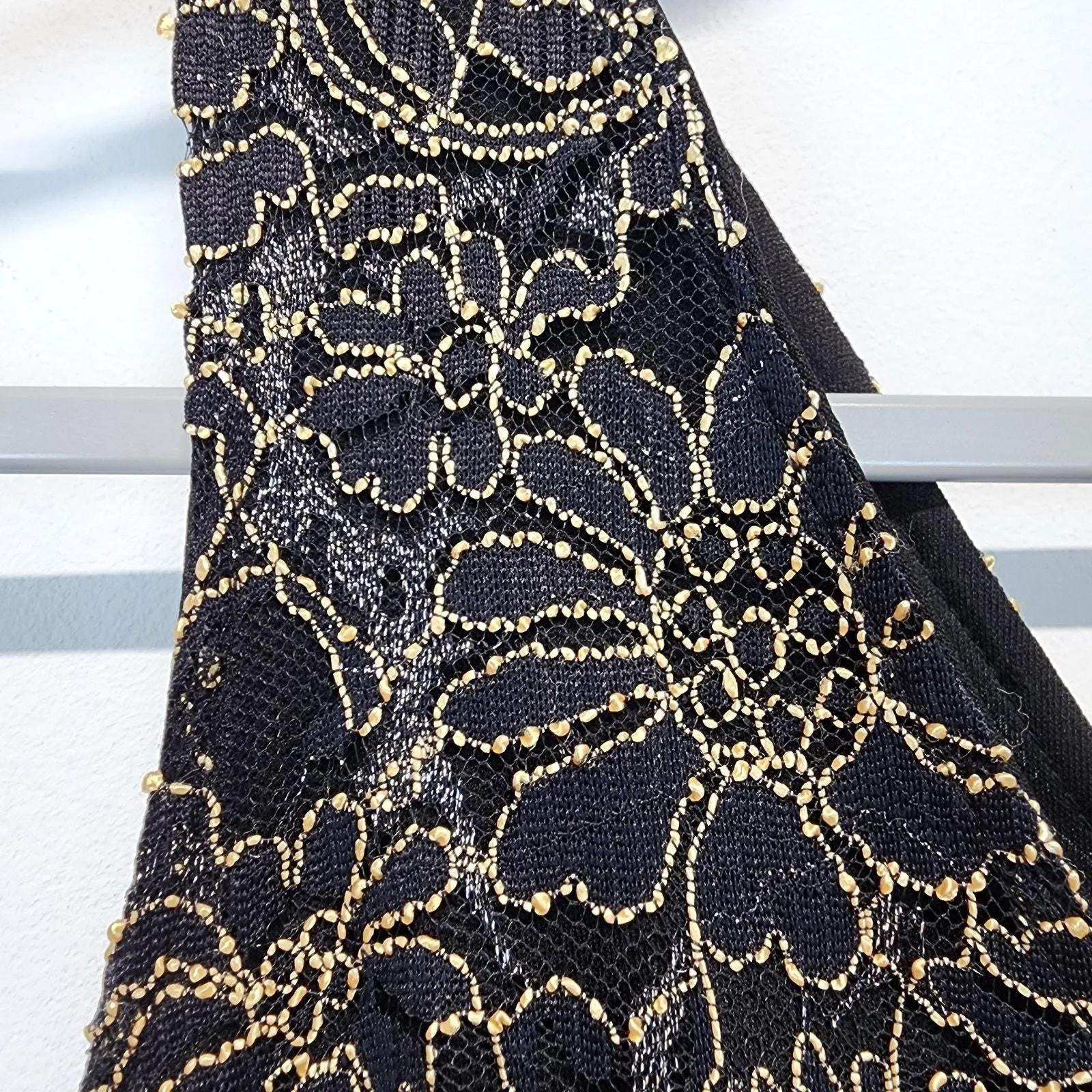 candalite dress black and gold candalite | Dresses | Candalite Long Formal Dress Small