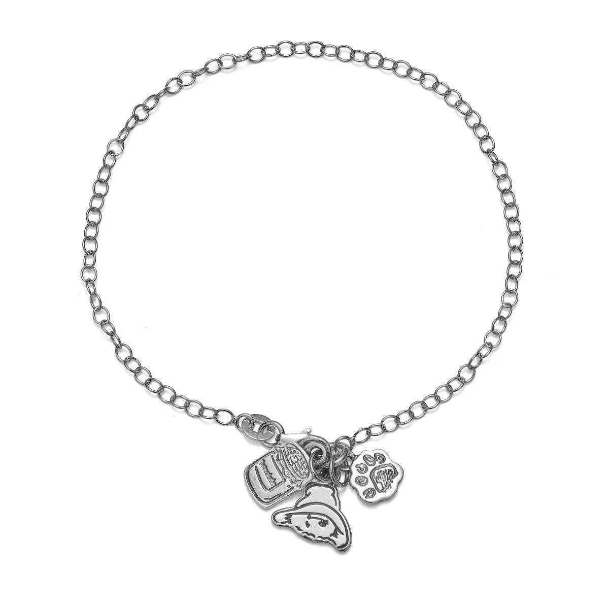 Paddington™ Triple Charm Bracelet (Sterling Silver)