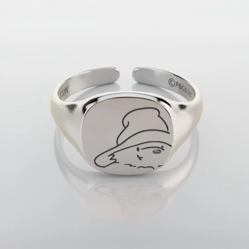 Paddington™ Adjustable Signet Ring (Sterling Silver)