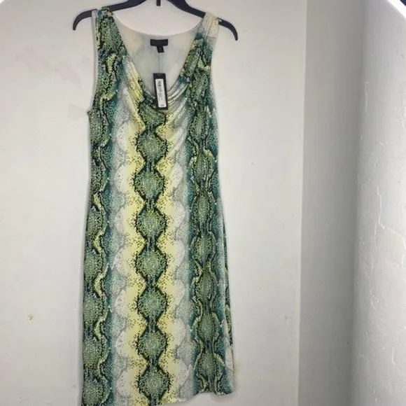 Product image for Worthington size Medium Python Print Dress