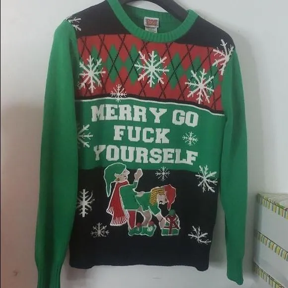 Product image for SPENCERS SIZE Xlarge Naughty Sweater