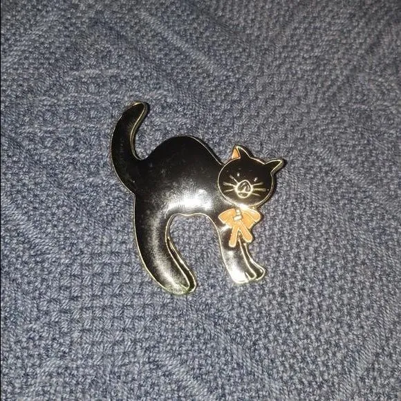 Product image for Black Cat Pin Brooch