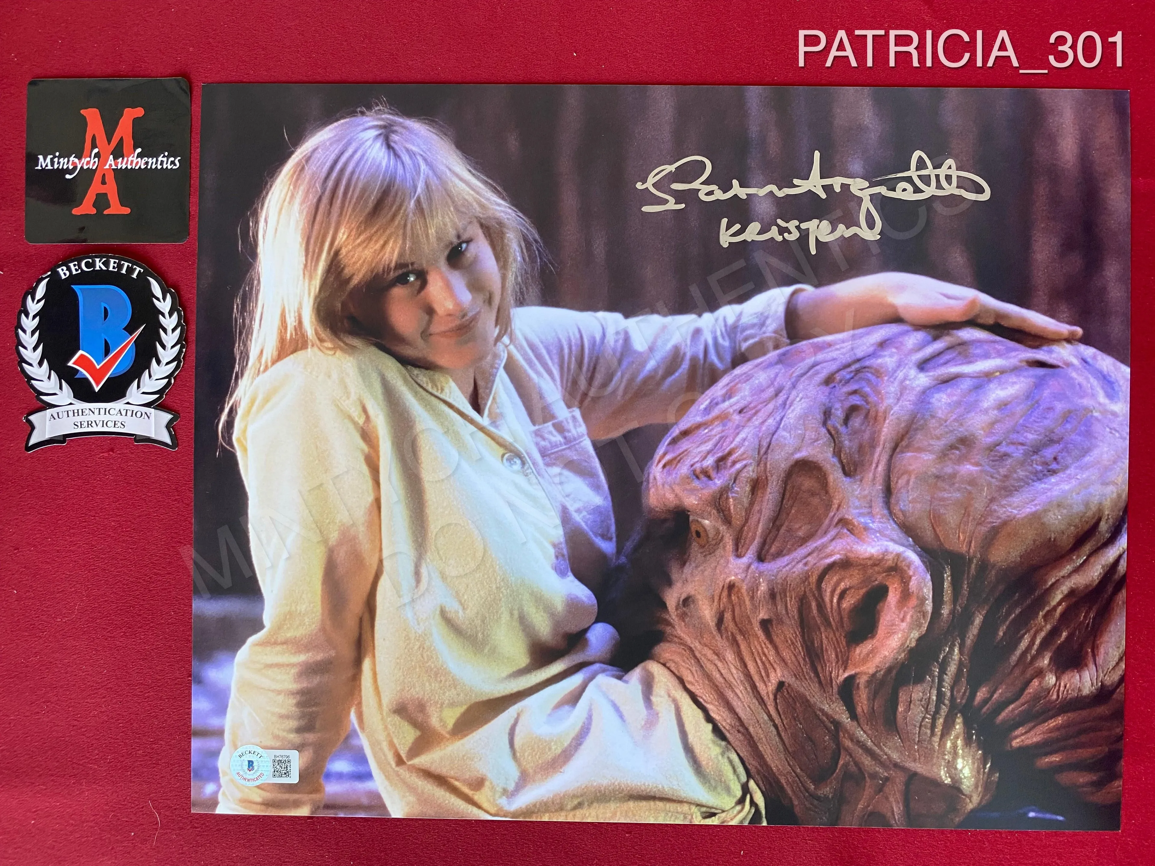 PATRICIA_301 - 11x14 NOES 3 Photo Autographed By Patricia Arquette